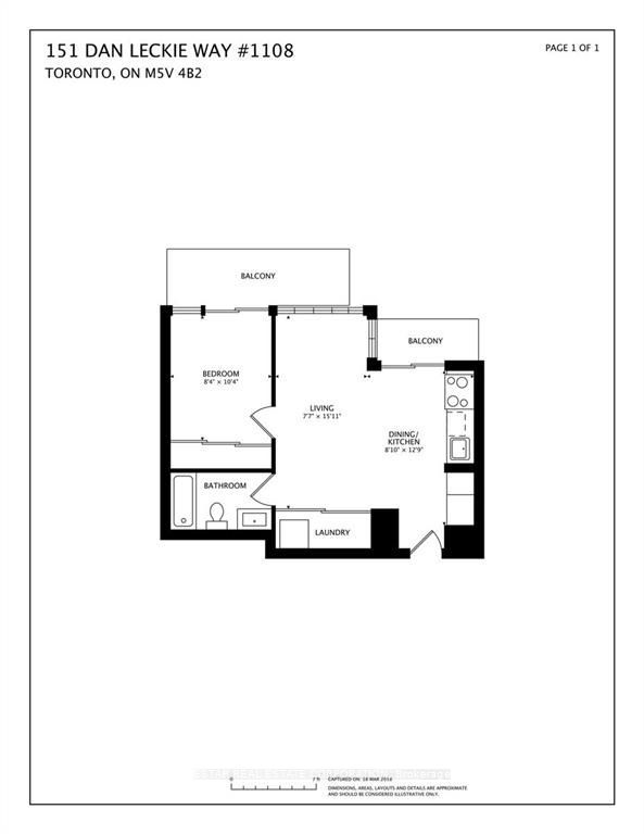 Unit 1108 - 151 Dan Leckie Way, Toronto 3