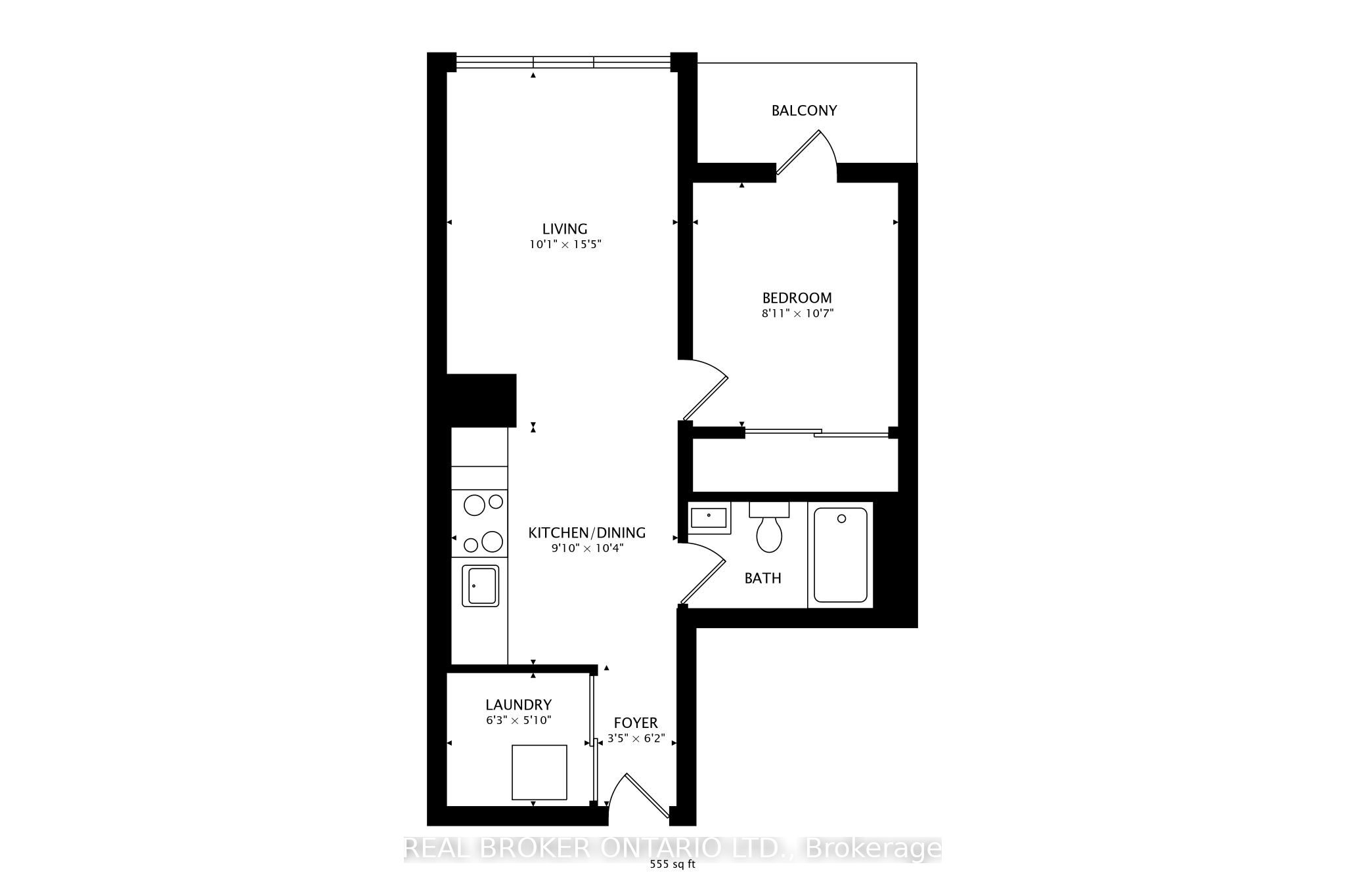 Unit 2904 - 50 Ordnance Street, Toronto 2
